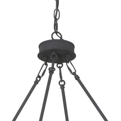 Windsor 12-Light Unique Candle Style Wagon Wheel Chandelier UL Listed