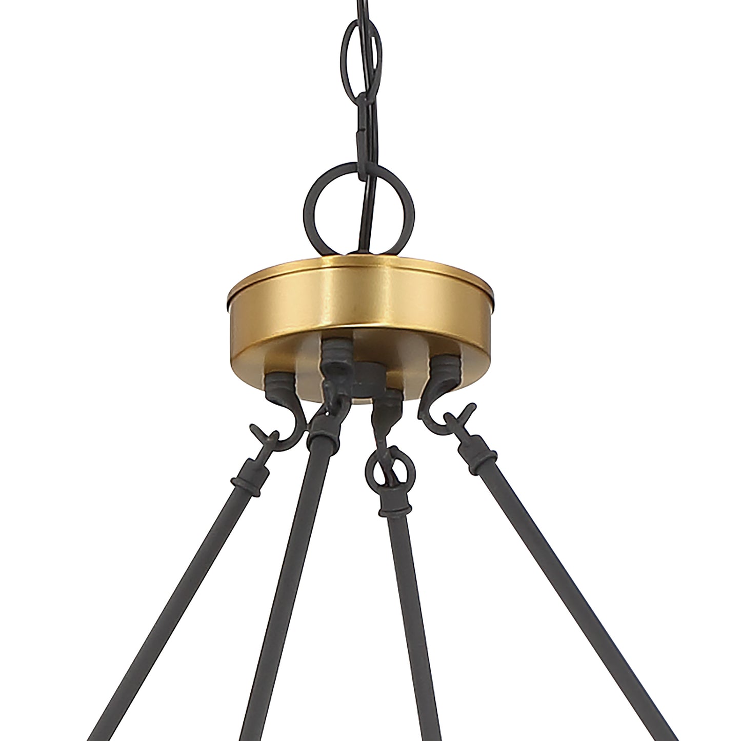16-Light Classic Candle Style Wagon Wheel Chandelier UL Listed