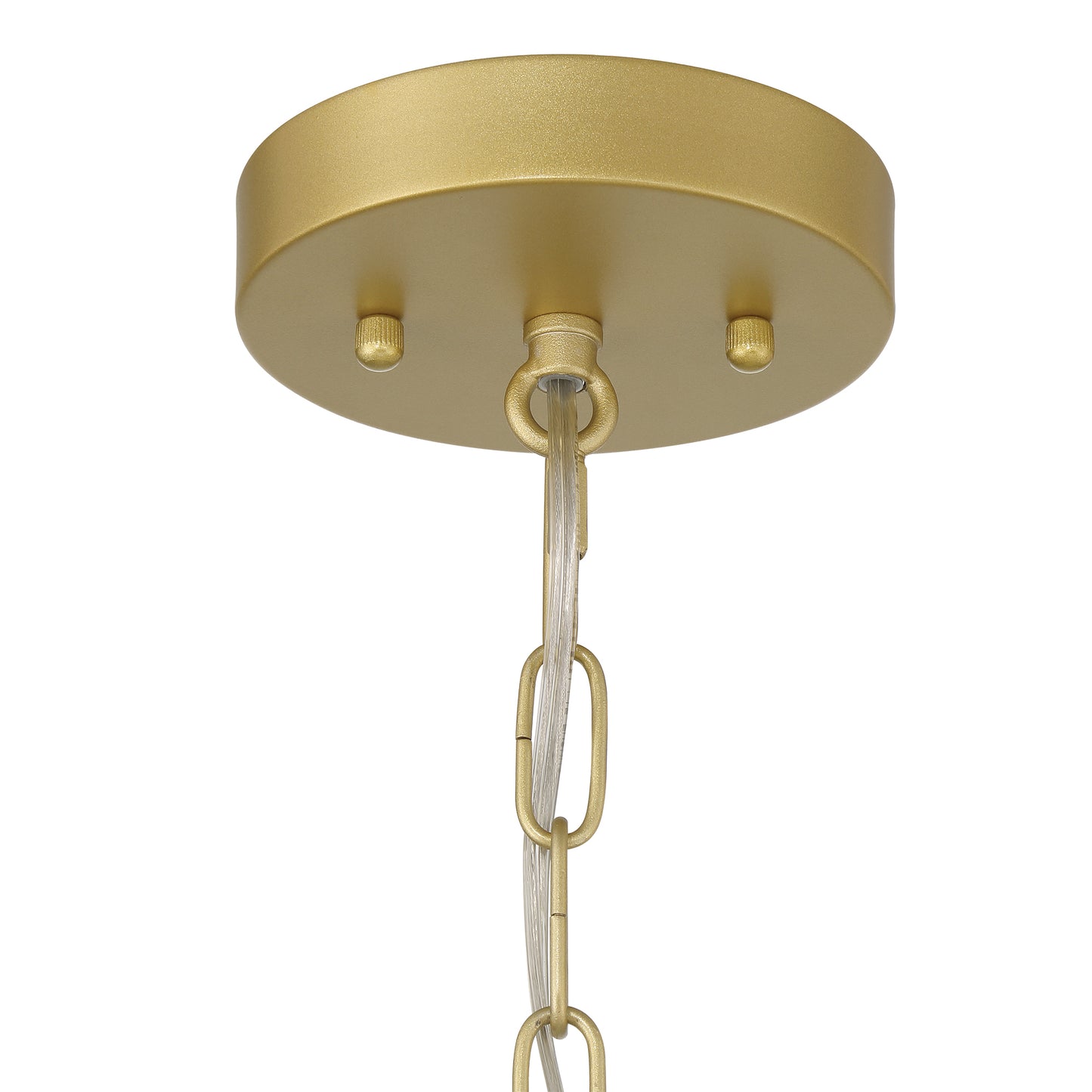 1-Light Gold Sphere Pendant