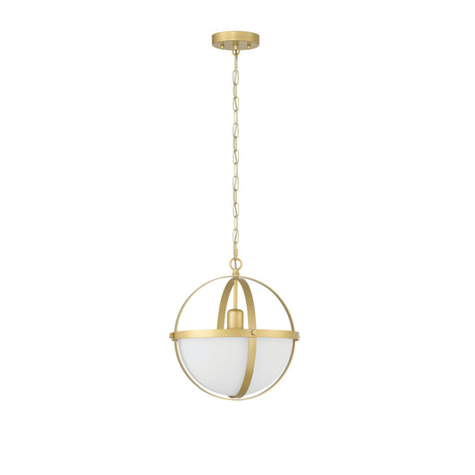1 light gold sphere pendant (6) by ACROMA