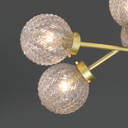 9 light sputnik classic chandelier (10) by ACROMA