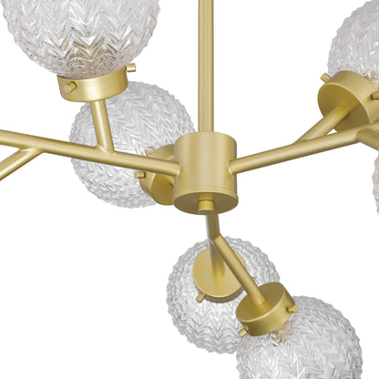 9 light sputnik classic chandelier (8) by ACROMA