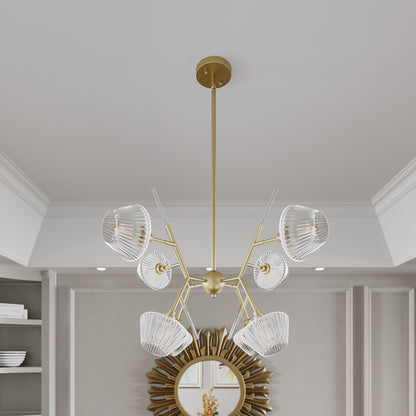8 light sputnik empire chandelier (1) by ACROMA