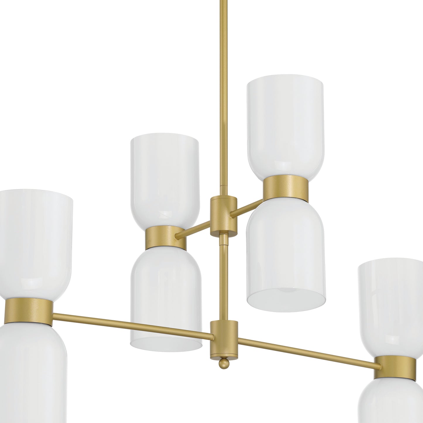 8 light modern linear chandelier (10) by ACROMA