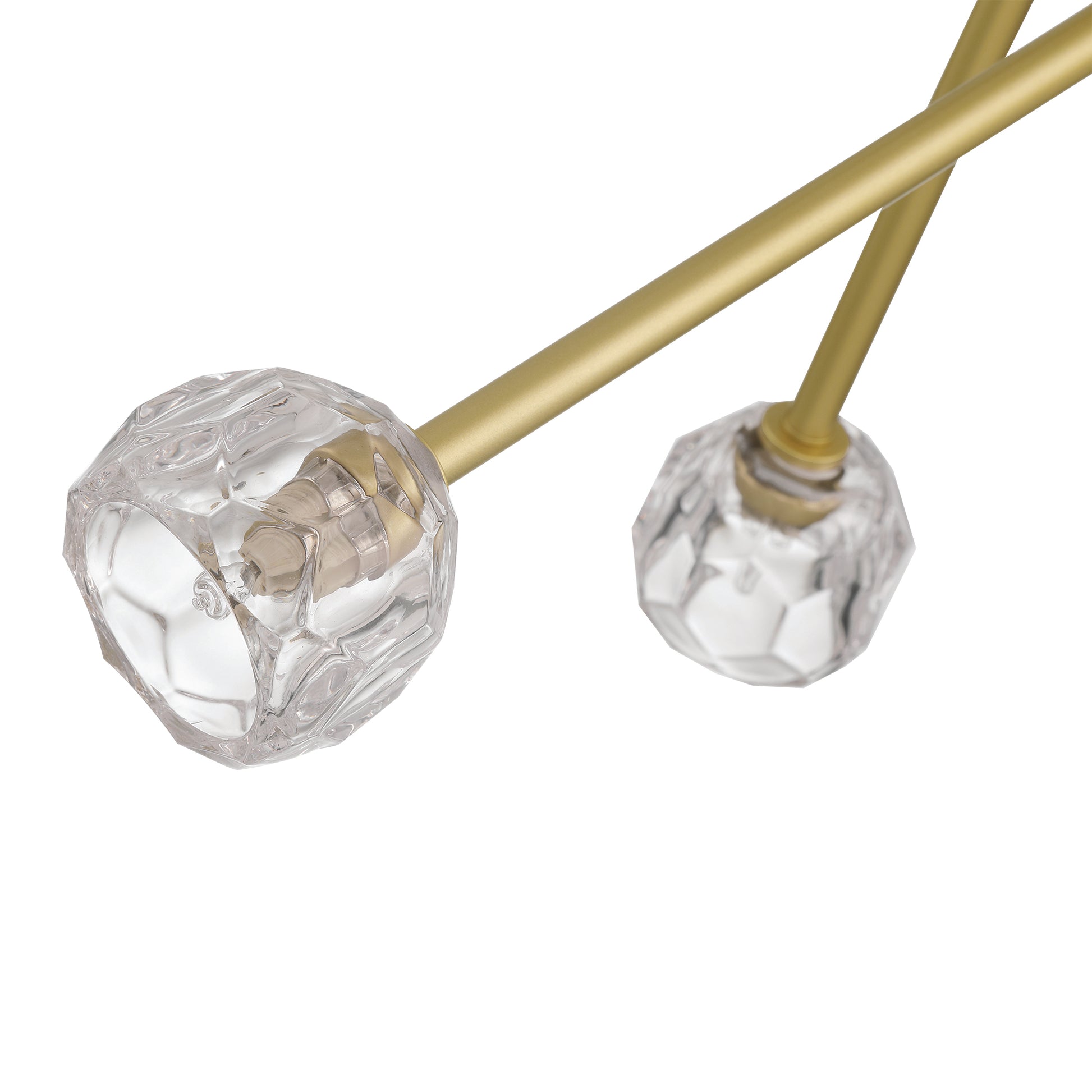 8 light sputnik glass chandelier (8) by ACROMA