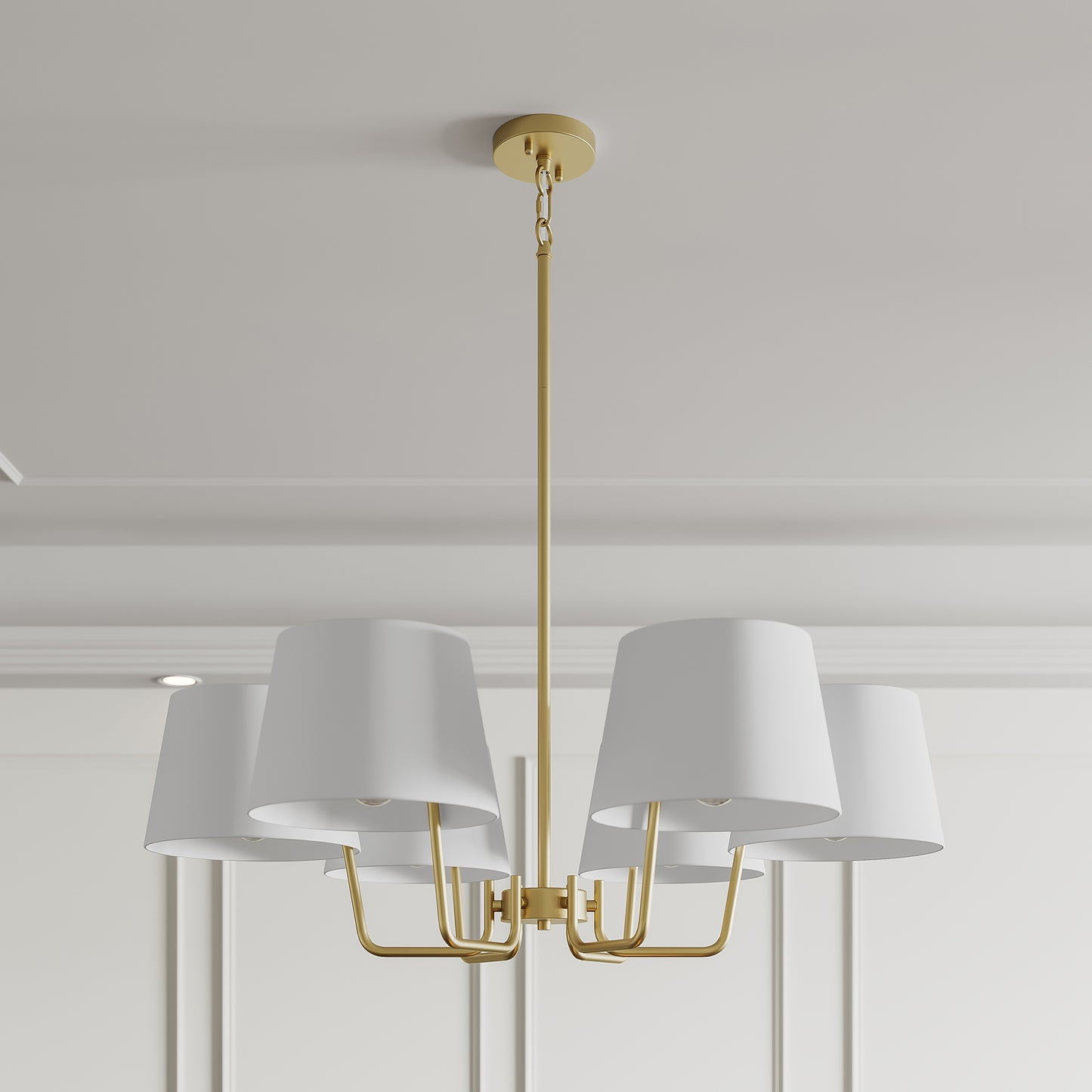 6 light classic traditional chandelier (4) by ACROMA