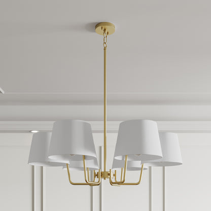 6 light classic traditional chandelier (4) by ACROMA