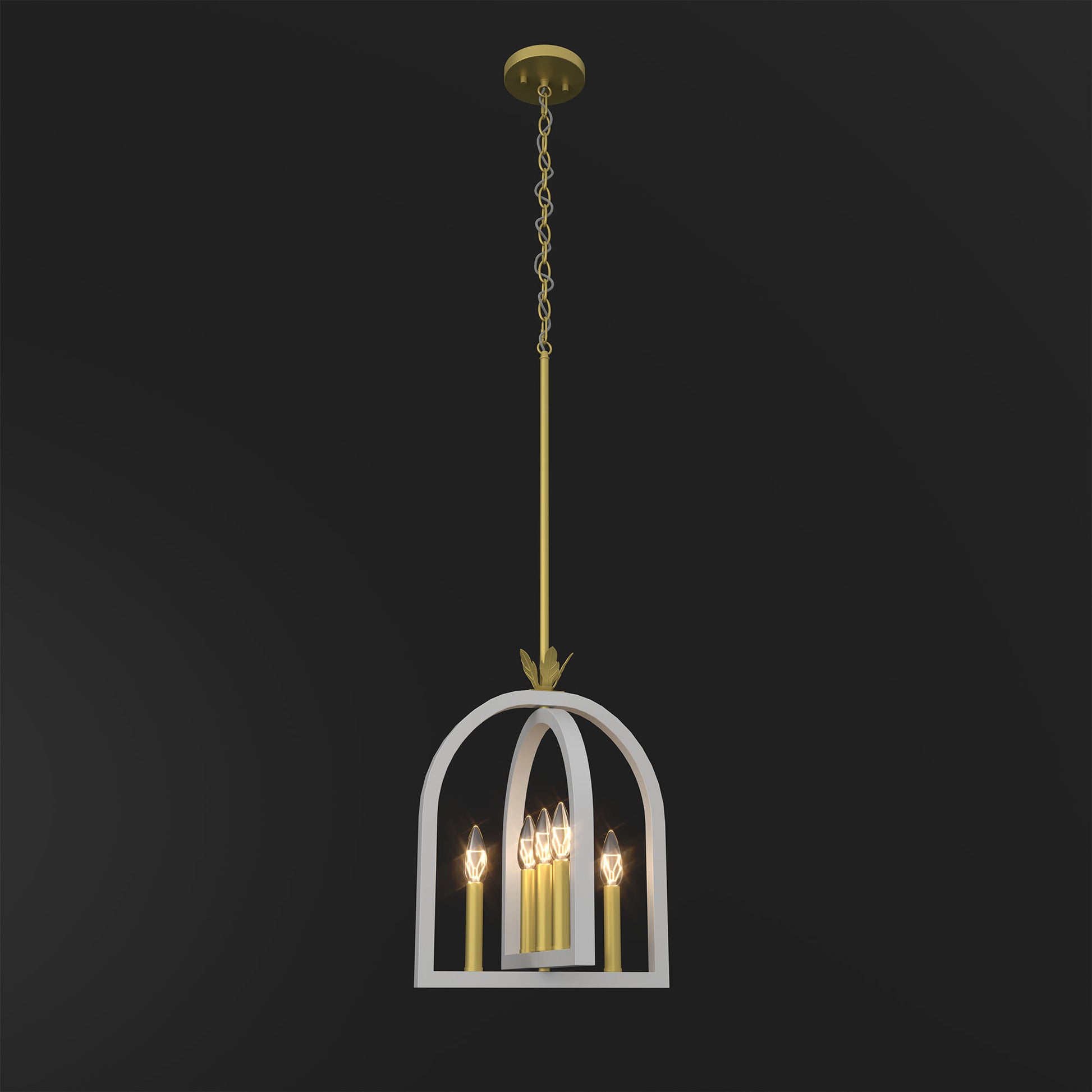 5 light empire lantern chandelier (7) by ACROMA
