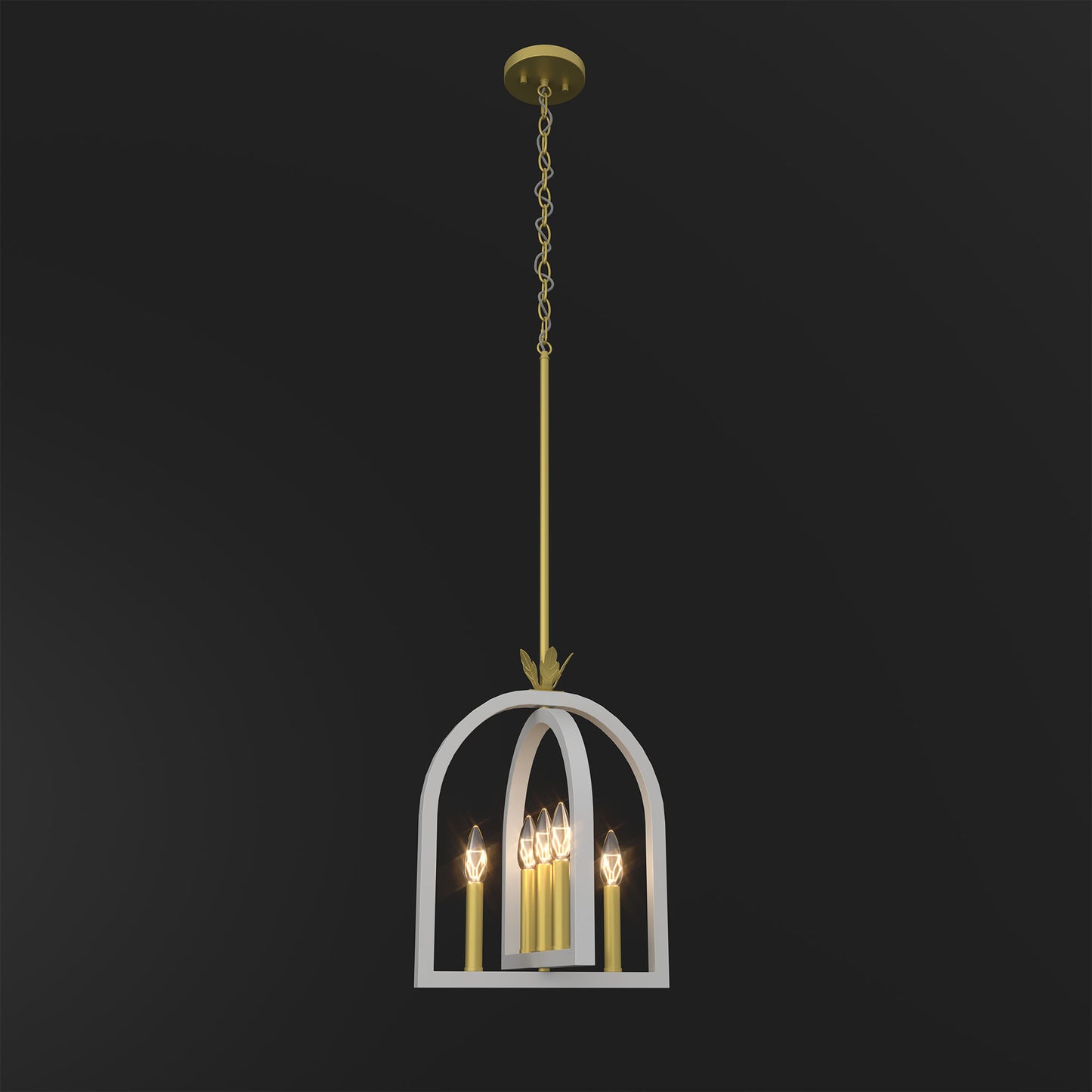 5 light empire lantern chandelier (7) by ACROMA