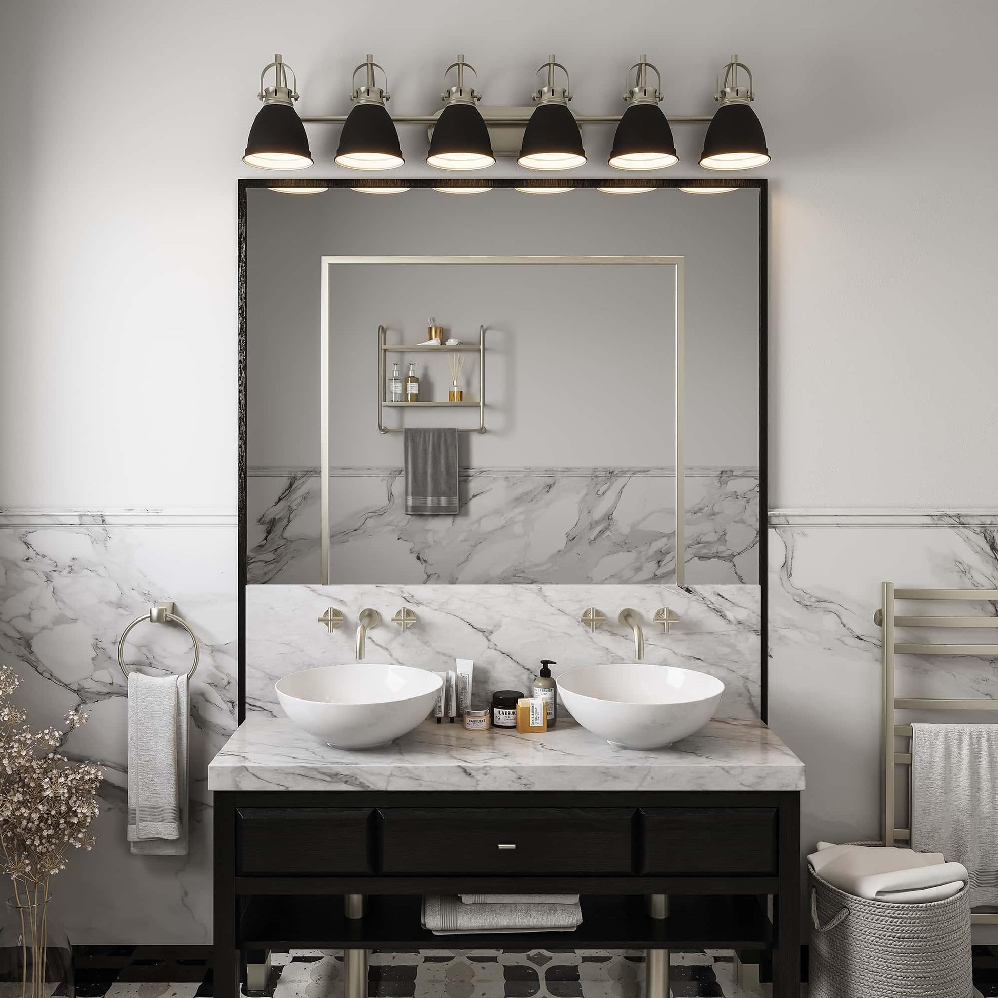 6906 | 6 - Light Dimmable Vanity Light by ACROMA™ UL - ACROMA
