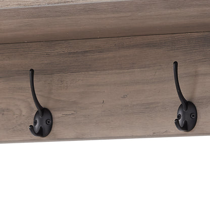 3 cabinet hook wall mounted coat rack (6) by ACROMA
