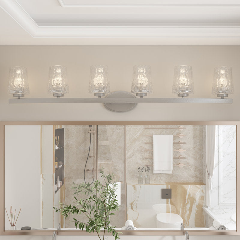 6 light honeycomb design bathroom vanity light (17) by ACROMA