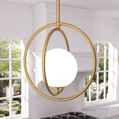 31201 | 1 - Light Sphere Globe Pendant by ACROMA™  UL