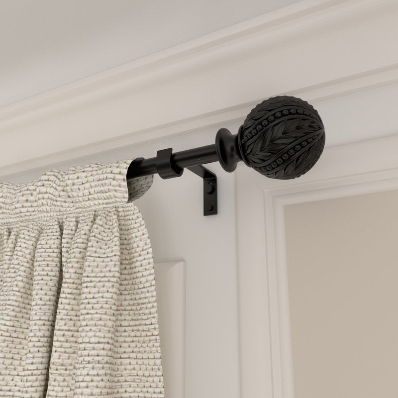 801 | Adjustable Overall Width x 0.75'' Diameter Single Curtain Rod for ACROMA™