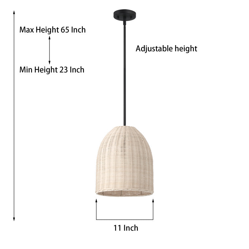 31601 | 1 - Light Single Bell Pendant by ACROMA™  UL