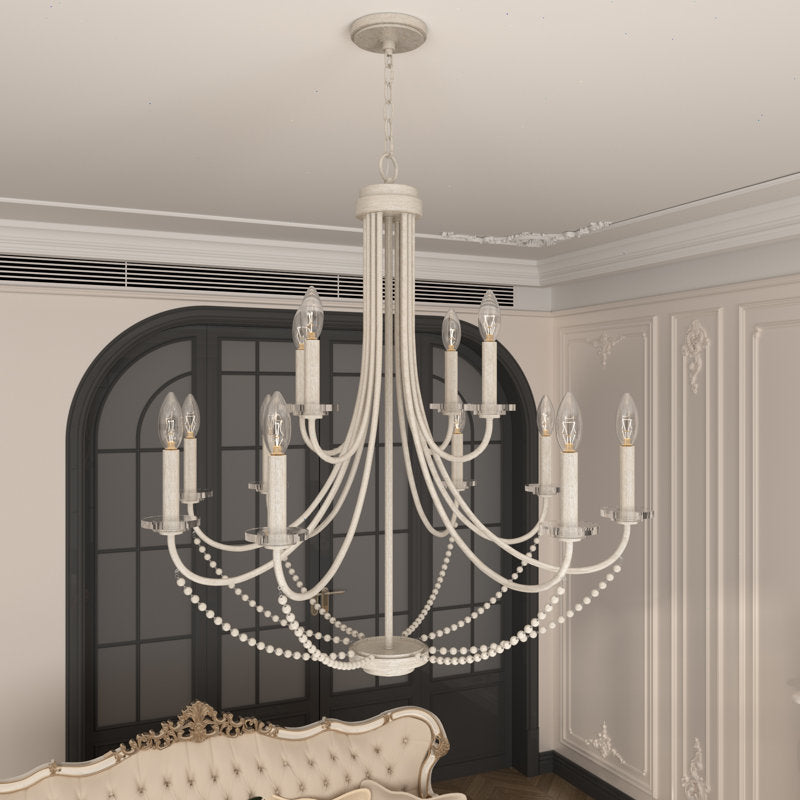 12 light classic traditional candle chandelier (2) by ACROMA
