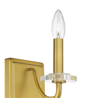1 light candle gold wall sconce (4) by ACROMA
