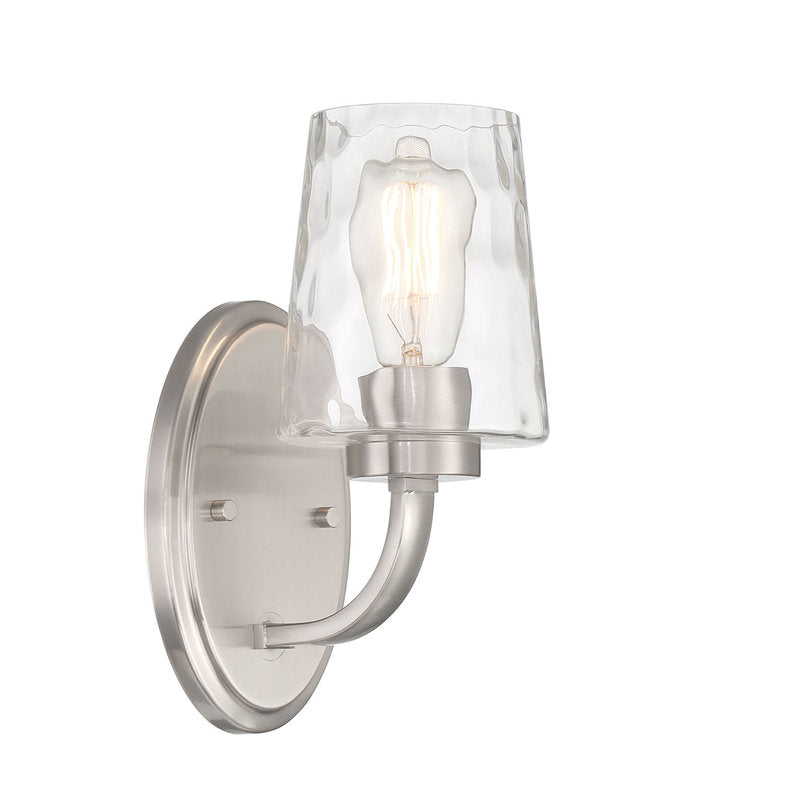 30701 | 1 - Light Steel Armed Sconce by ACROMA™  UL