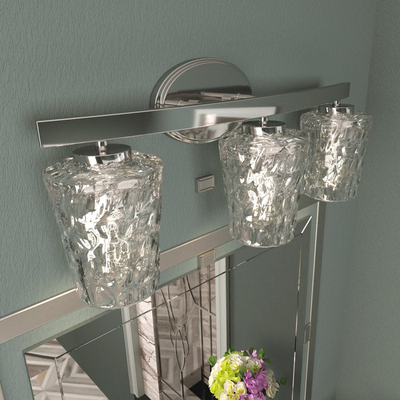 3 light honeycomb design bathroom vanity light (16) by ACROMA