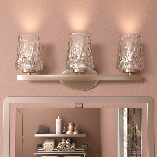 3 light honeycomb design bathroom vanity light (1) by ACROMA