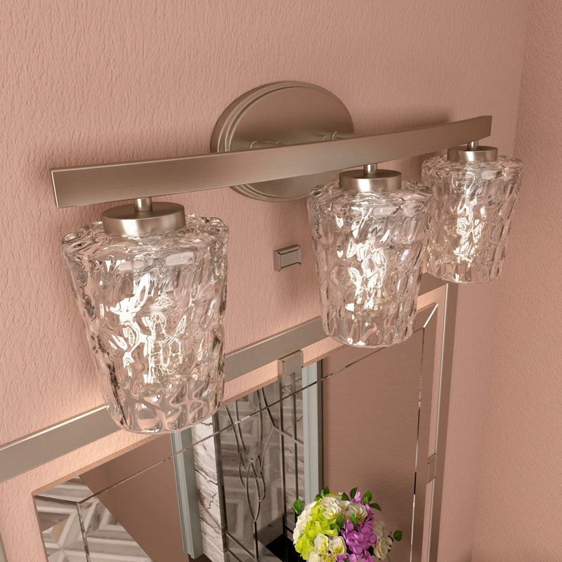 3 light honeycomb design bathroom vanity light (2) by ACROMA