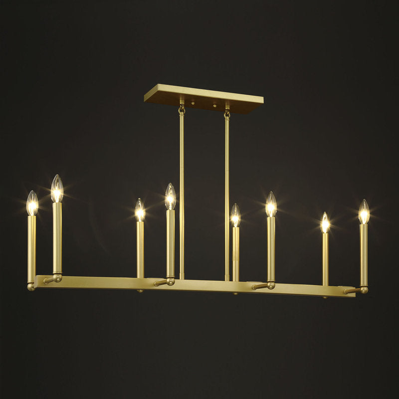 31308 | 8 - Light Dimmable Square / Rectangle Chandelier by ACROMA™  UL