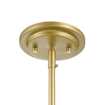 1 light brass glitter single pendant (5) by ACROMA