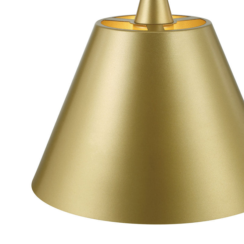 1 light brass glitter single pendant (6) by ACROMA