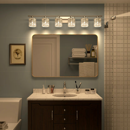 10006 | 6 - Light Dimmable Vanity Light by ACROMA™ UL