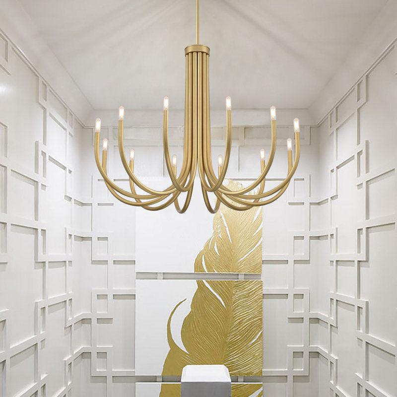 9812 | 12 - Light Dimmable Empire Chandelier by ACROMA™ UL - ACROMA