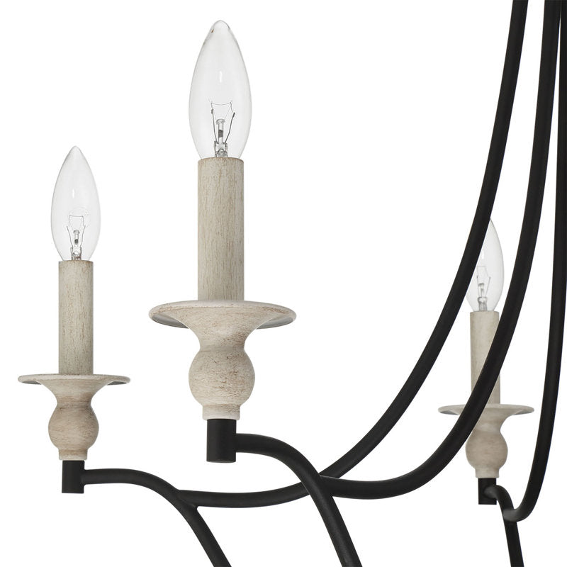5 light classic traditional candle chandelier (5) by ACROMA