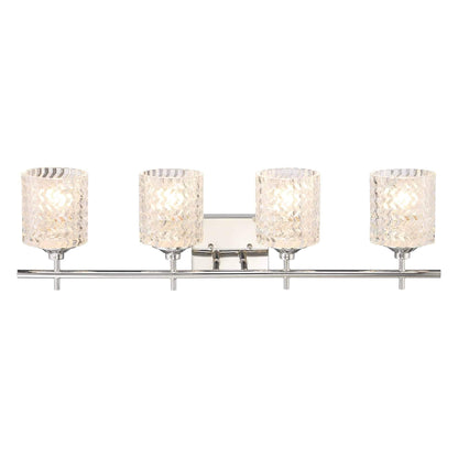 4 light unique glass vanity light (18) by ACROMA