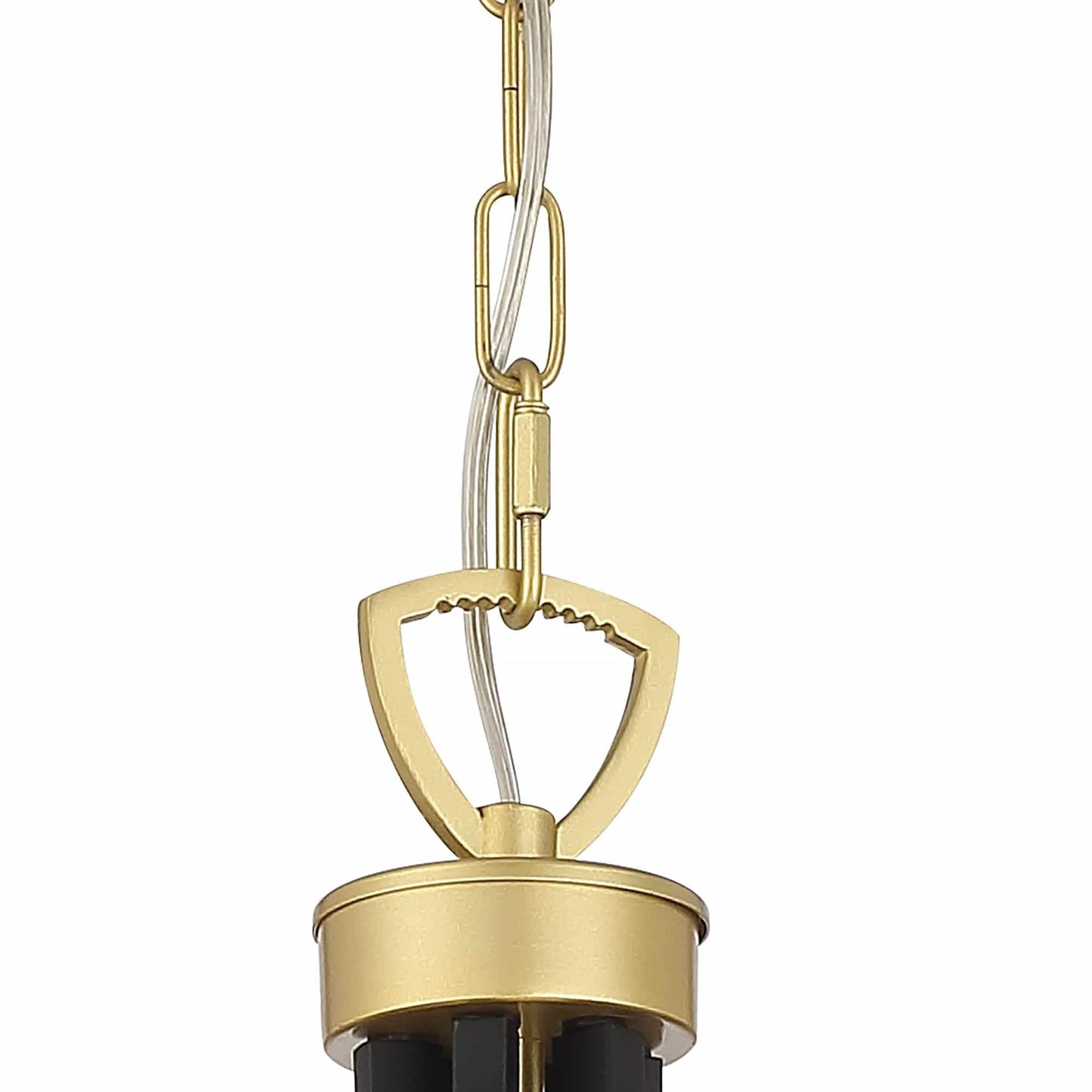 6 light lantern kitchen island geometric pendant (13) by ACROMA
