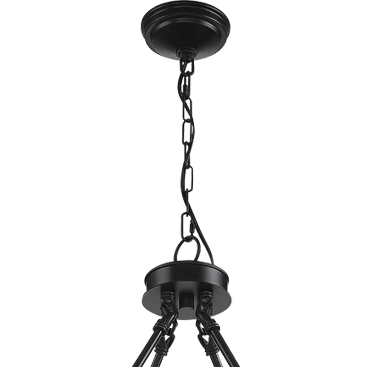 16 light candle style wagon wheel chandelier 1 (12) by ACROMA