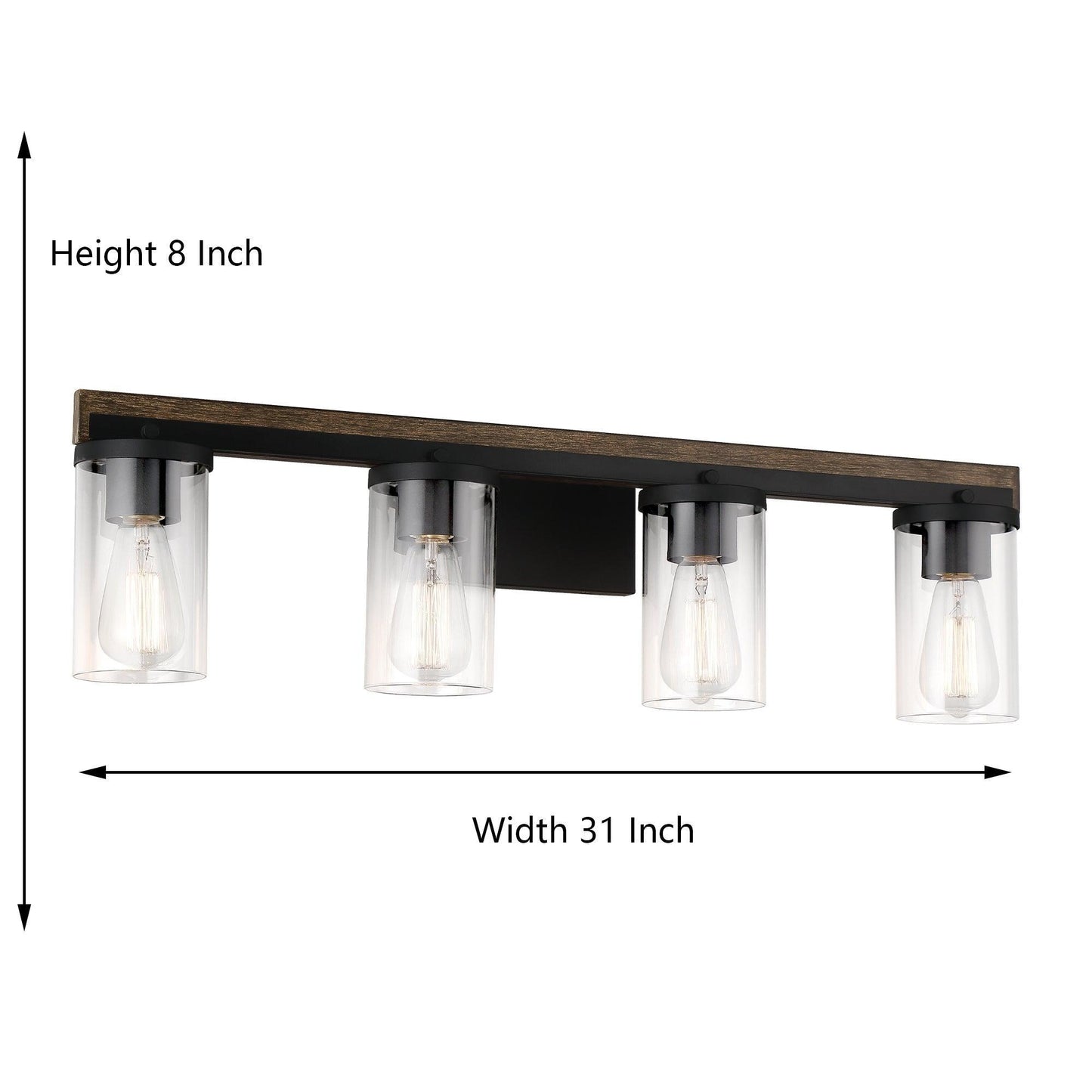 1404 | 4 - Light Dimmable Vanity Light | ACROMA - ACROMA