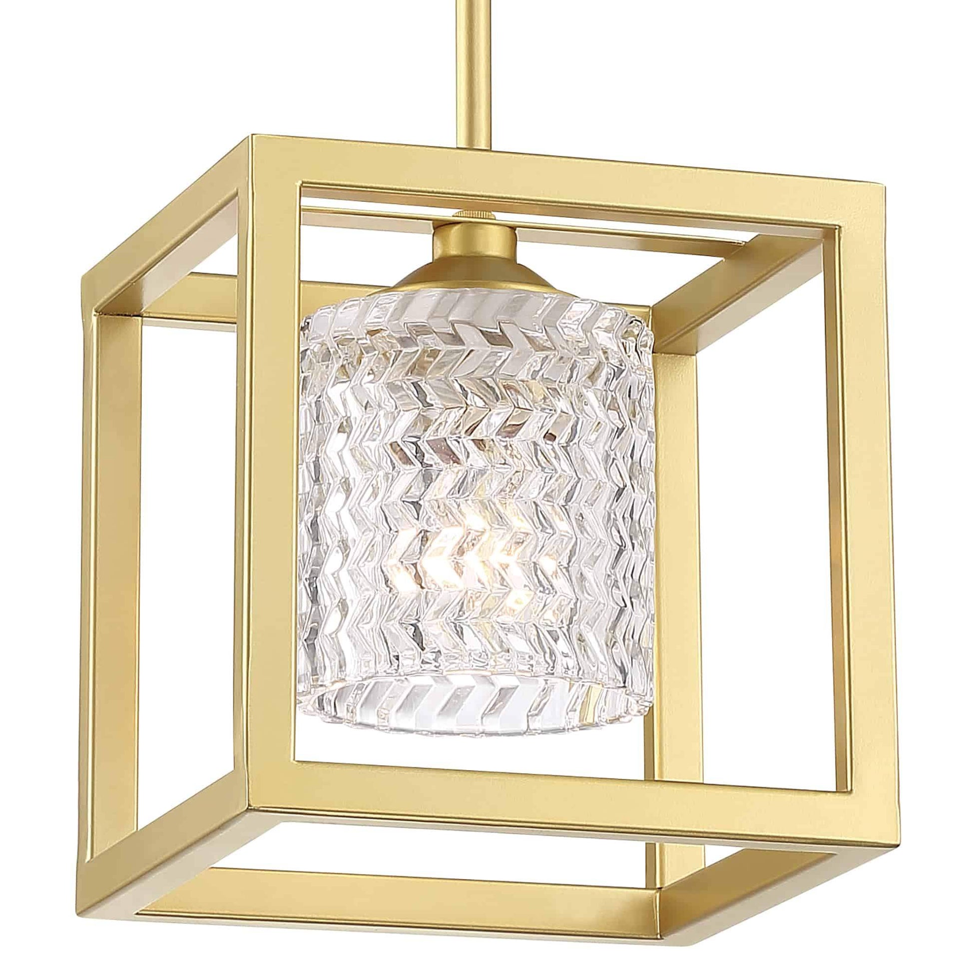 2301 | 1 - Light Lantern Square Pendant by ACROMA™  UL - ACROMA