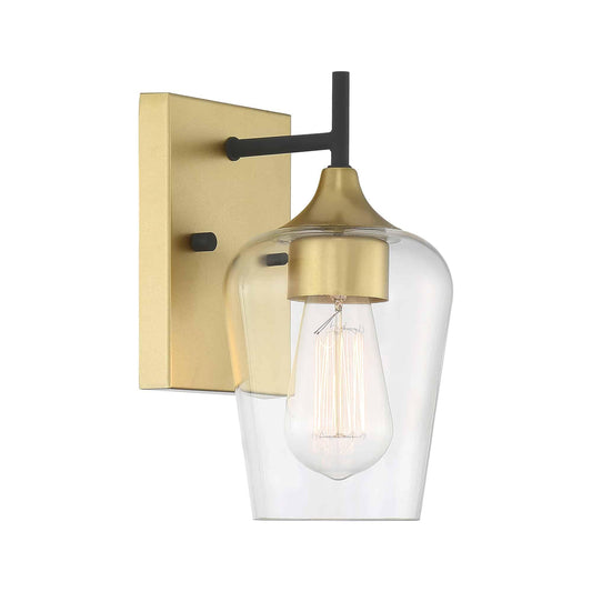 1 light glass wall sconce set of 2 (23) by ACROMA