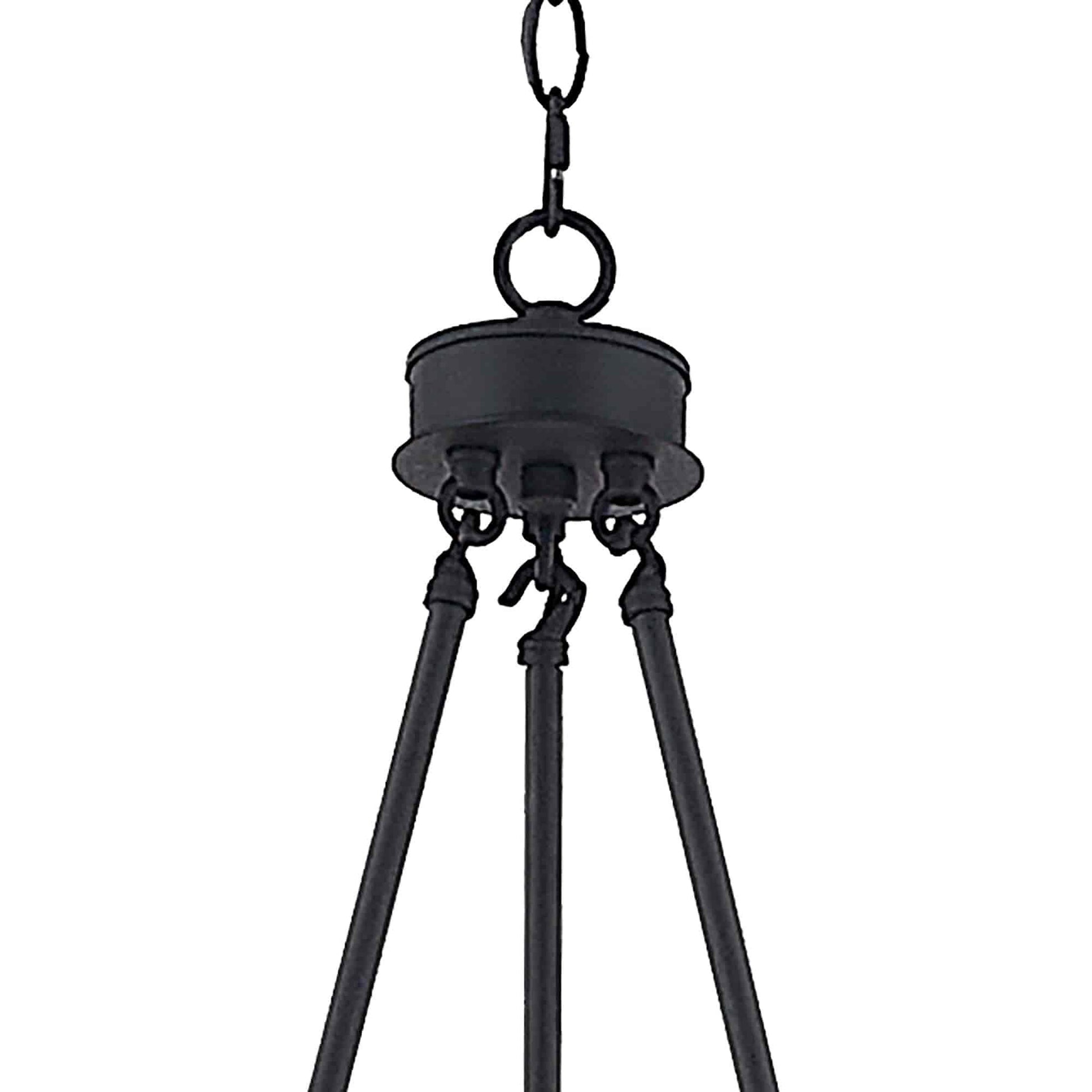 12 light candle style wagon wheel tiered chandelier (11) by ACROMA