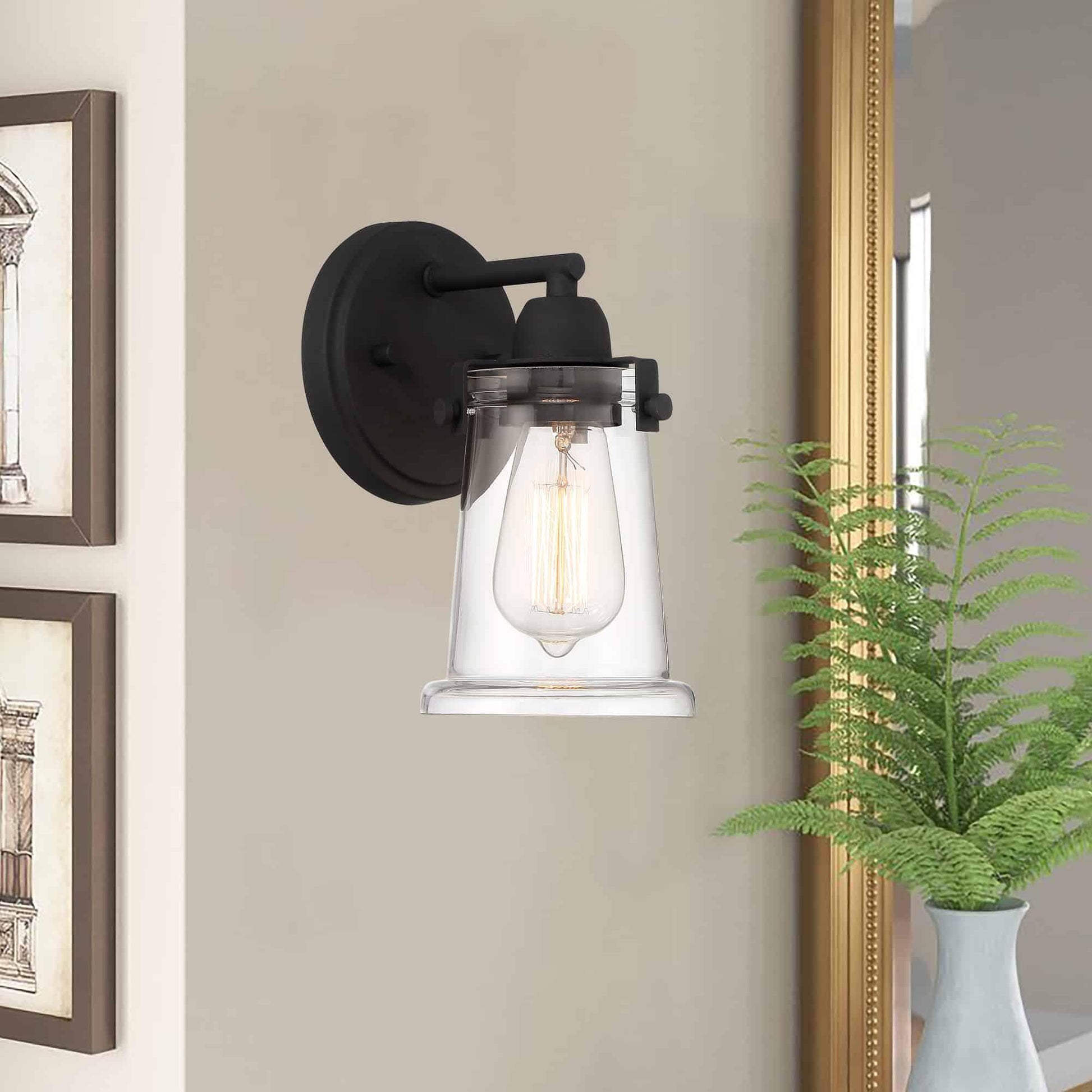 6101 | 1 - Light Dimmable Armed Sconce by ACROMA™  UL - ACROMA