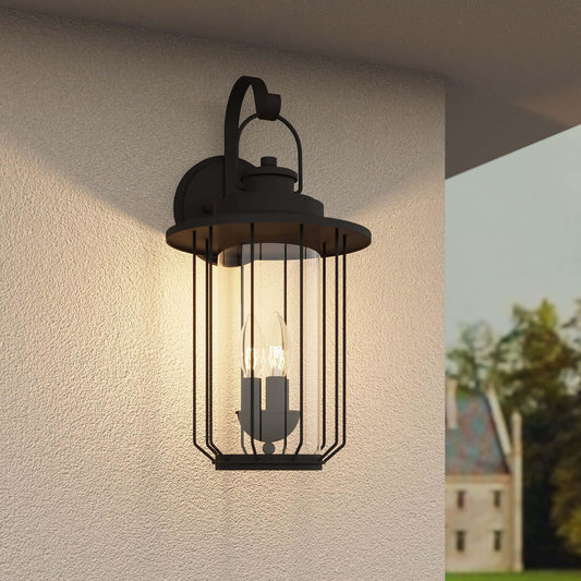 3 light black outdoor wall sconce (1) by ACROMA