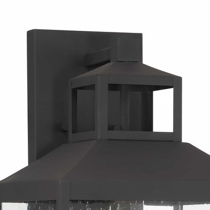 8804 | 4 - Light Matte Black Outdoor Wall Lantern by ACROMA™  UL - ACROMA