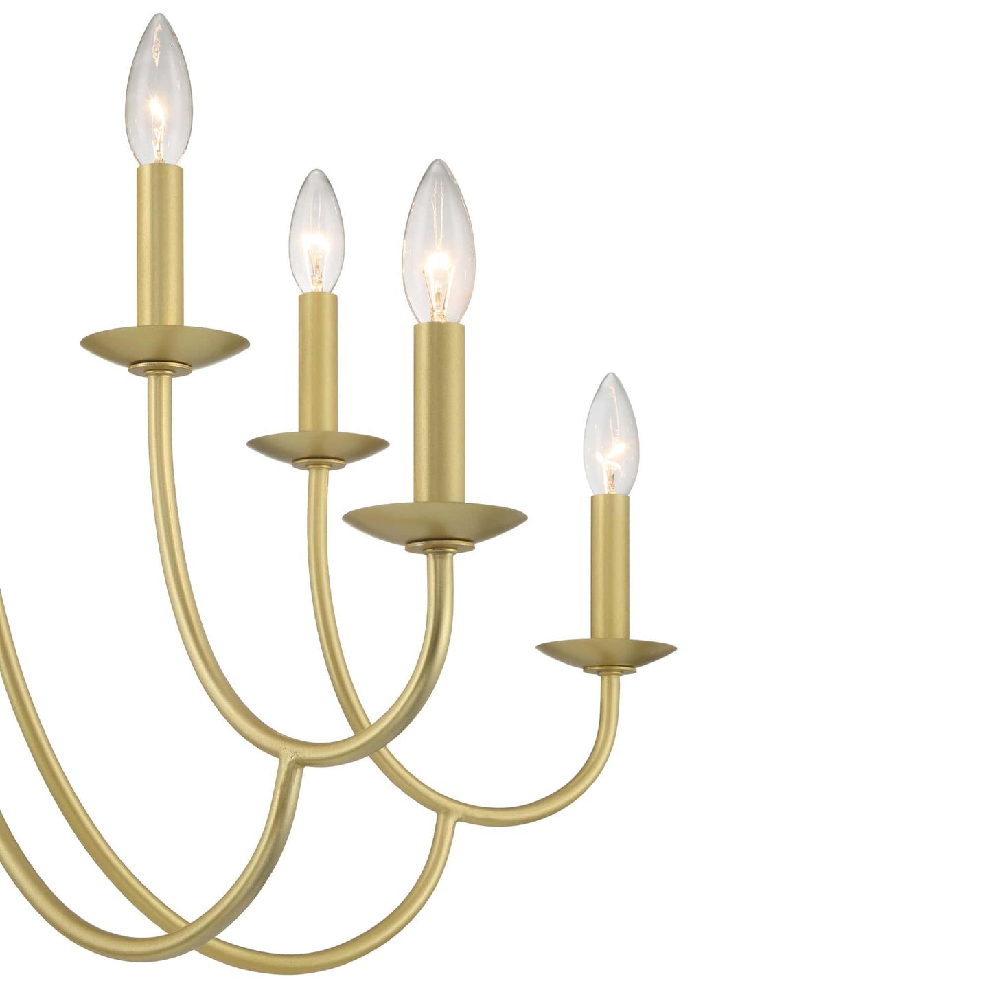 10 light candle style classic chandelier (8) by ACROMA