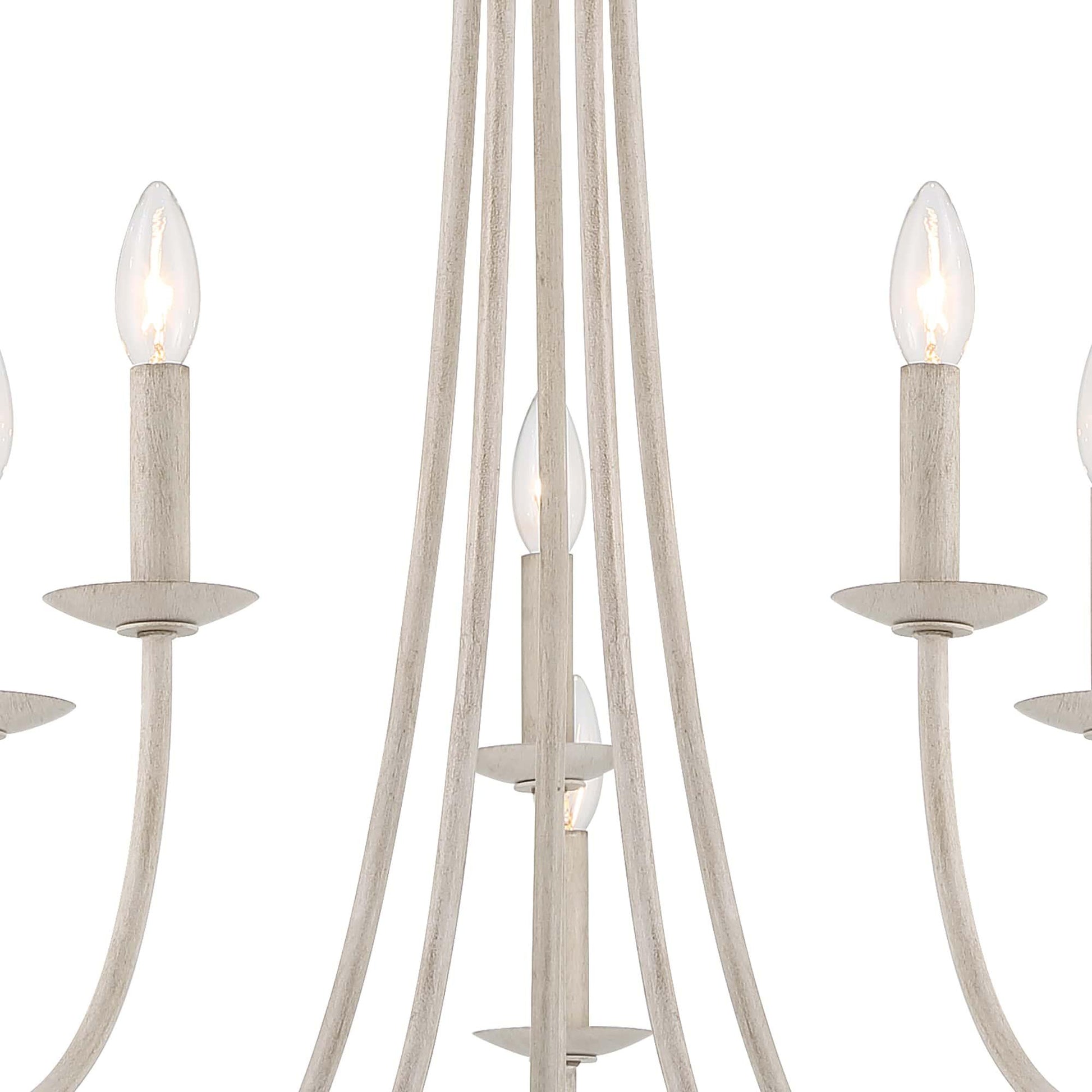 10 light candle style classic chandelier (12) by ACROMA