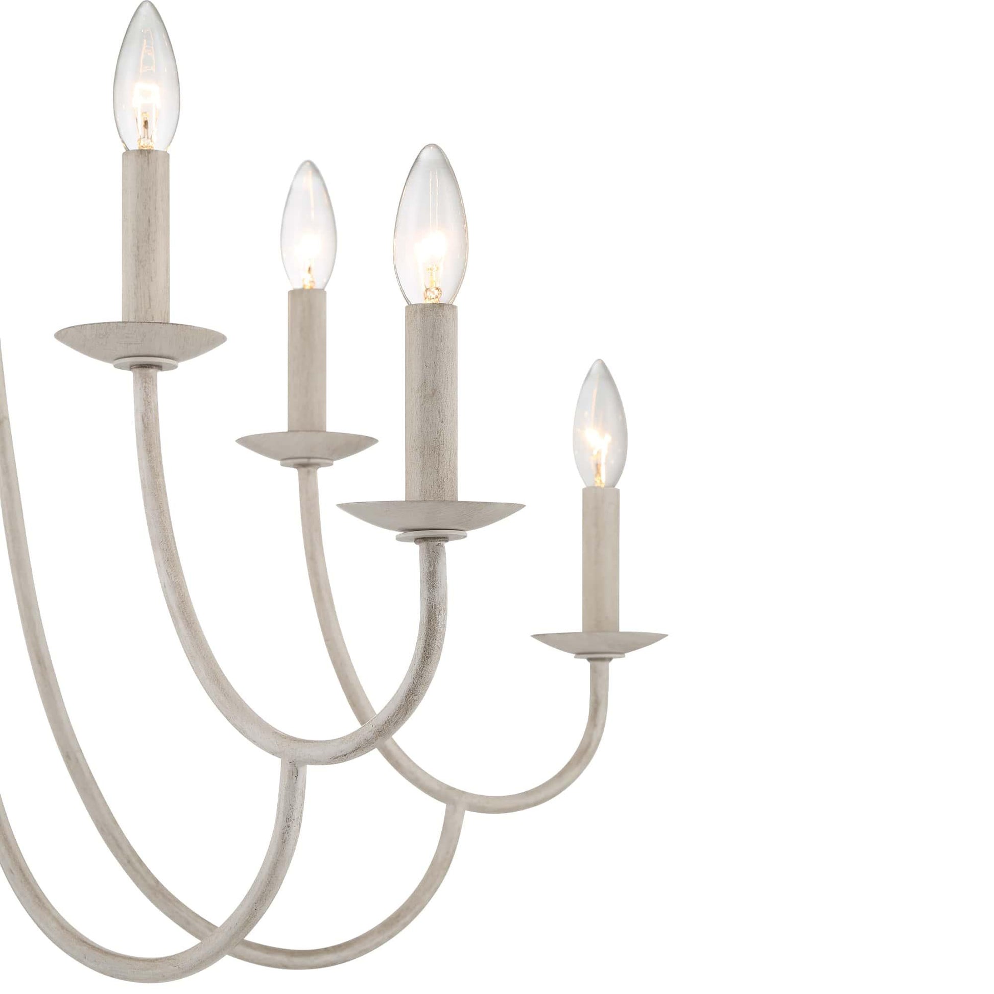 10 light candle style classic chandelier (15) by ACROMA