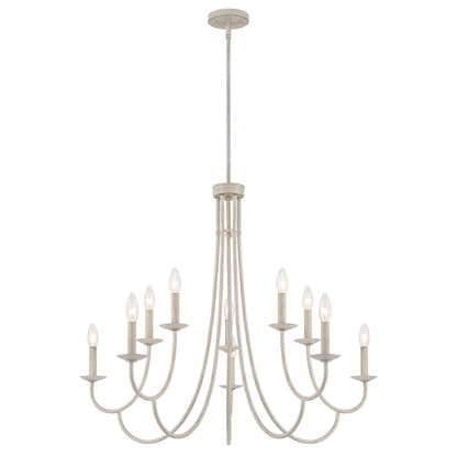 9610 | 10 - Light Dimmable Classic / Traditional Chandelier by ACROMA™ UL - ACROMA