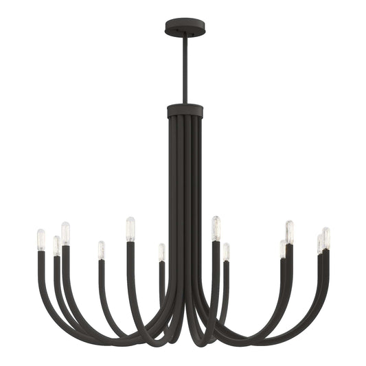 12 light modern industrial chandelier (14) by ACROMA